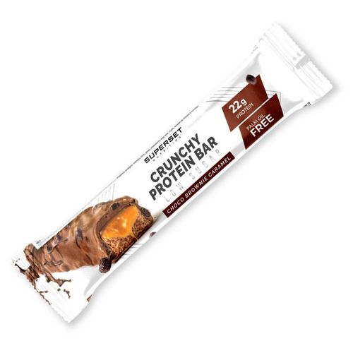 Crunchy Protein Bar (64g)|Choco Brownie Caramel|Barres Protéinées|Superset Nutrition 