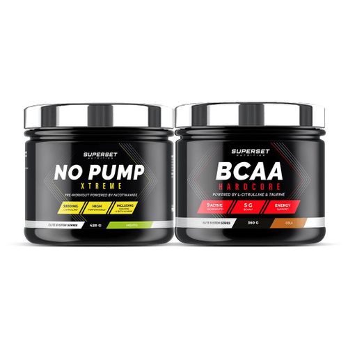 Programme Intensif Training - Bcaa Hardcore Cola - No Pump Xtreme Mojito 
