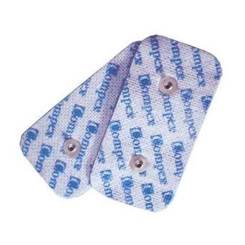 Electrodes Double Snap Rectangulaires Performance|Electrostimulation|Compex