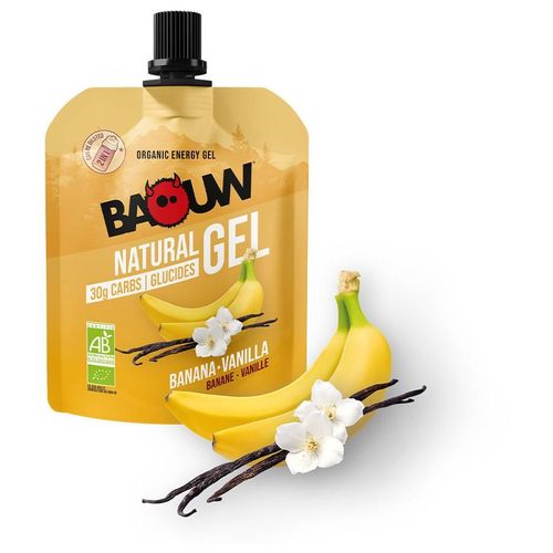 Gel Énergétique Naturel Bio (85g)|Banane Vanille|Gels Énergétiques|Baouw 