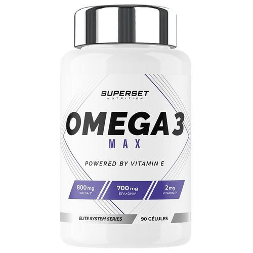 Omega 3 Max (90 Caps)|Oméga 3|Superset Nutrition 