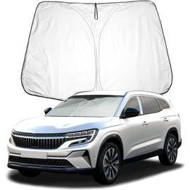 Pare-Soleil Compatible Avec Renault Espace Mpv 2016-2022 - Pare-Br Pour Espace 2020 Protection Contre Le Vent - Bloque Le Pare-Br - Couverture Uv Pliable[Auto5135541]