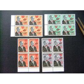 109 Haiti 1961 / Au Profit De La Construction De Duvalier Ville / Yvert 474 / 475 + Pa 237 / 238 Mnh