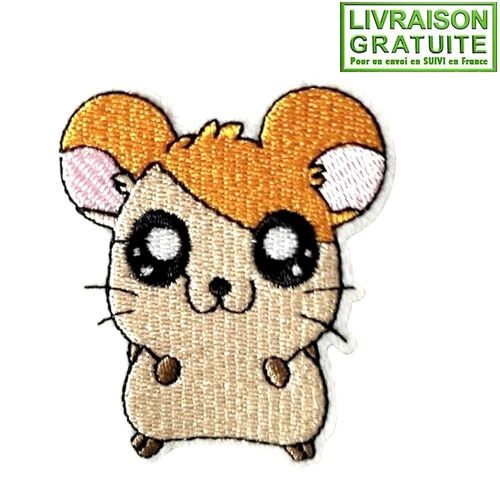 Patch Écusson Manga Hamtaro Hamster Anime - Thermocollant