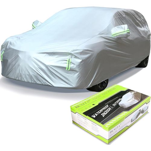 Bache Voiture Suv Exterieur Bbâche Automobile Housse De Véhicule Universelle Étanche Anti-Rayures Protection Uv Durable Pour Suv (Jusqu'à 485 Cm)[Auto5132286]