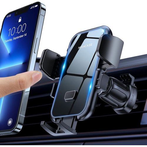 Porte-Téléphone Magnétique Universel pour Grille d'Aération - Compatible iOS/An oid[AUTO5131071]