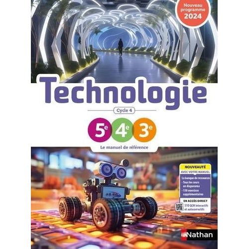 Technologie Cycle 4 - Manuel Élève