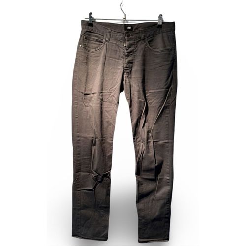 &#X1f4ab Superbe Pantalon Homme H&ampm Taille 40 M Et Parfait État , Coton Gris&#X1f4ab