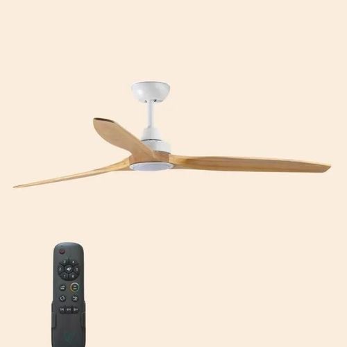 Ventilateur avec lumière blanc Ø152