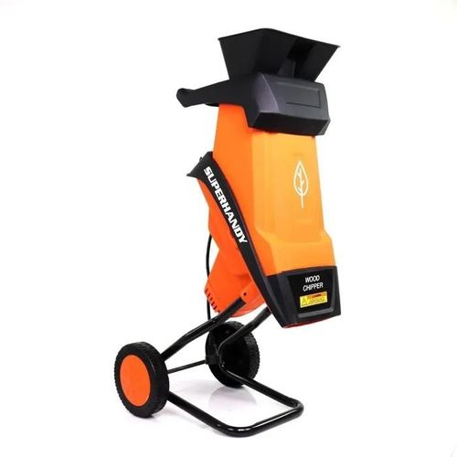 Broyeur Portable Électrique de Jardin Bois - Corps Polypropylène Pro 17: 1 Réduction de 2400W 230V 1,5" (39mm) Capacité maximale w