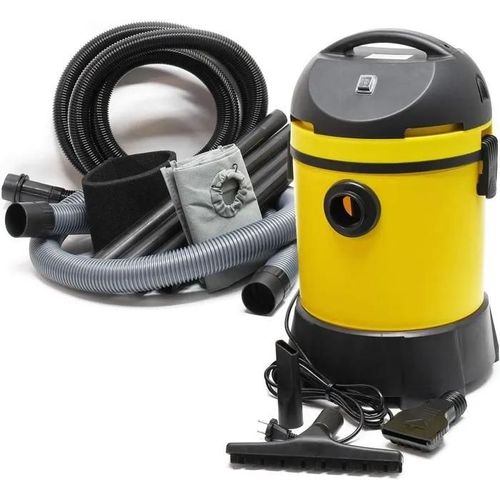 Aspirateur Eau et poussière Bassin Aspiration Algues 1400W Fonction Humide Sec Vidange Automatique