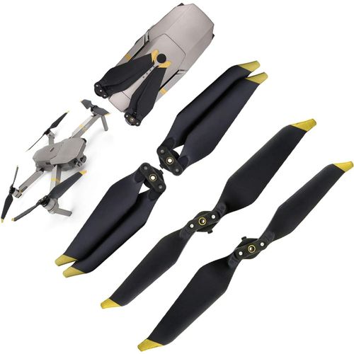 Gouts Et Couleurs4x 8331f Des Accessoires De Propulsion Durables À Hélice Pliable Et À Dégagement Rapide Réduisent Le Vol En Bruit Pour Dji Mavic Pro Platinum-Gouts Et Couleurs