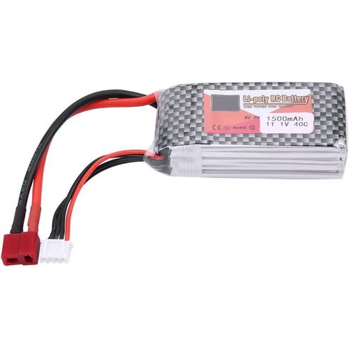 Gouts Et Couleursbatterie De Drone, Batterie Lipo Rechargeable Avec Prise En T, Batterie 3s 11.1v 1300mah 4500mah 5500mah (Prise 11.1v 1500mah 40c T)-Gouts Et Couleurs