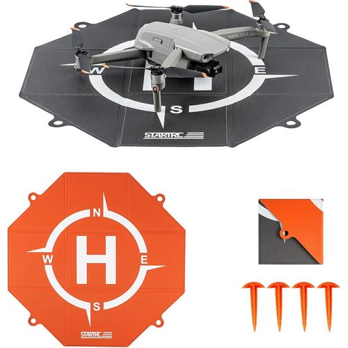 Gouts Et Couleursdrone Landing Pad Pliable Universel Rapide Pliable Plateforme D'atterrissage Pour Dji Mini 4k/Mini 4 Pro/Mini 2 Se/Mavic 3/Dji Mini 3 / Mavic Air 2 /Dji Air 3s /Mavic 2 /Holy Stone/D-Gouts Et Couleurs
