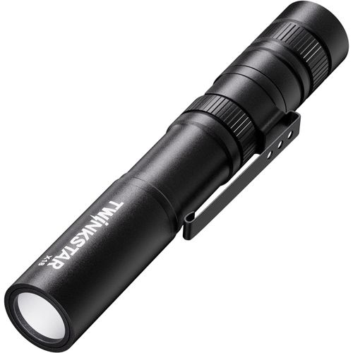 Hamiltion-Mini Lampe De Poche Led, Lampe Torche Led Super Lumineuse À Piles, Lampe De Poche Edc Portable Avec Pince, 5 Modes D'Éclairage Pour Le Camping, La Randonnée, La Pêche