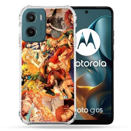 Coque Renforcée Pour Motorola G05 / E15 Manga One Pie