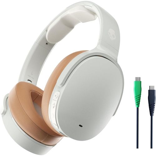 Hamiltion-Hesh Anc Casque Supra-Auriculaire À Suppression De Bruit Sans Fil, Autonomie 22 H, Microphone, Compatible Iphone + Android + Appareils Bluetooth-Blanc