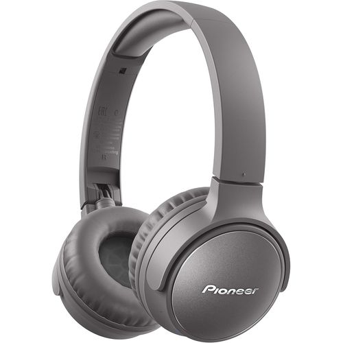 Hamiltion-S6 Casque Anc Sans Fil (Pliable, Anti-Bruit, 30 Heures De Lecture, Charge Rapide, Assistance Vocale, Bluetooth 5.0), Gris