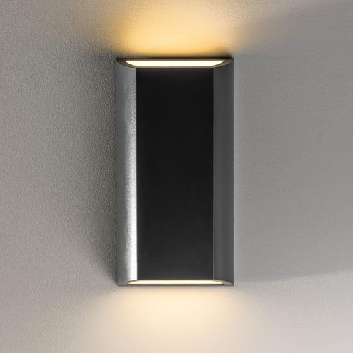 Hamiltion-Applique D'extérieur Led Rectangulaire Gris Foncé, Ip65, 4000k