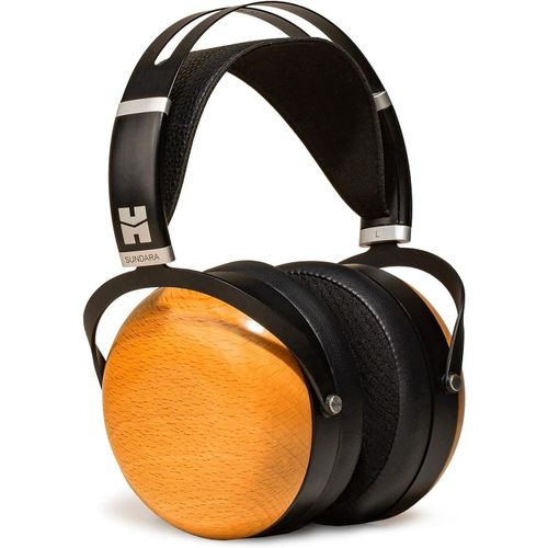 Hamiltion-Sundara Casque Hi-Fi Avec Fermeture À L'Arrière-Magnétique-Avec Aimant Furtif-Câble Amovible-Oreillettes En Bois-Pour La Maison, Le Studio, L'Enregistrement