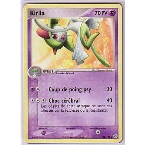 Kirlia  33 /106 Ex Emeraude