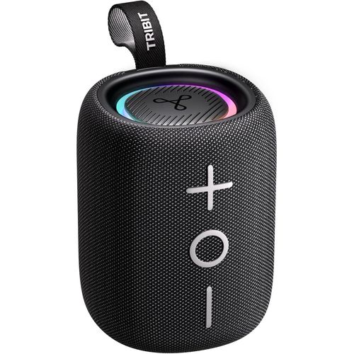 Hamiltion-Stormbox Mini 12W Bluetooth 5.4 Haut-Parleur Sans Fil, Son Surround 360°, Xbass, Lumières Led, 12H D'Autonomie, Étanche Ipx7, Couplage Tws, Type-C, Portable Maison/Extérieur/Voyage