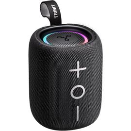 Hamiltion-Stormbox Mini 12W Bluetooth 5.4 Haut-Parleur Sans Fil, Son Surround 360°, Xbass, Lumières Led, 12H D'Autonomie, Étanche Ipx7, Couplage Tws, Type-C, Portable Maison/Extérieur/Voyage