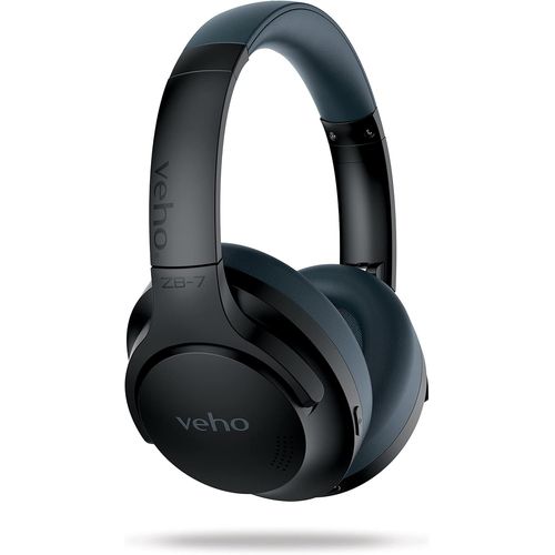 Hamiltion-Zb-7 Casque Sans Fil Avec Suppression Active Du Bruit | Bluetooth 5.0 | Style Supra-Auriculaire | 32 Heures De Lecture | Vep-024-Zb7-B