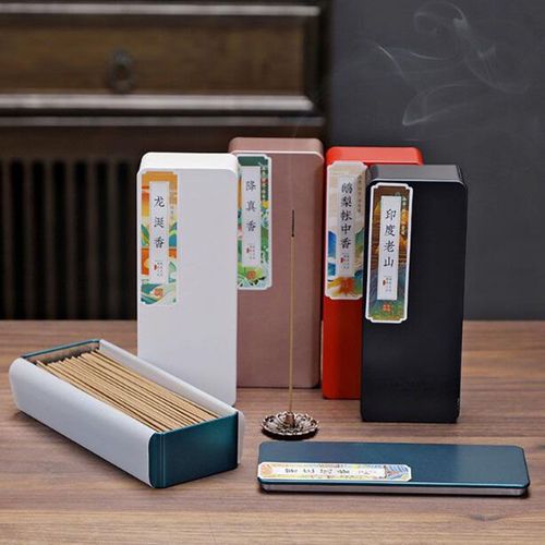 Boîte d'encens en fer GT, anciers d'ambre gris, bois de santal de Laoshan, produit de parfum aromatique, approvisionnement intérieur, cadeau