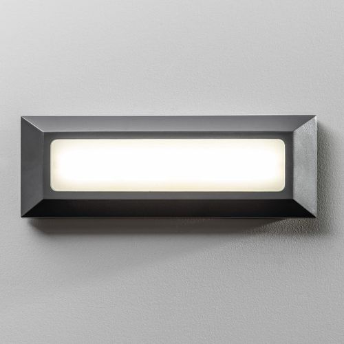 Hamiltion-Cgc-Diffuseur Fin En Opale Gris Foncé-Pour Extérieur-Résistant Aux Intempéries-Résistant À La Corrosion-Résistant À La Rouille-Pour Porte Extérieure