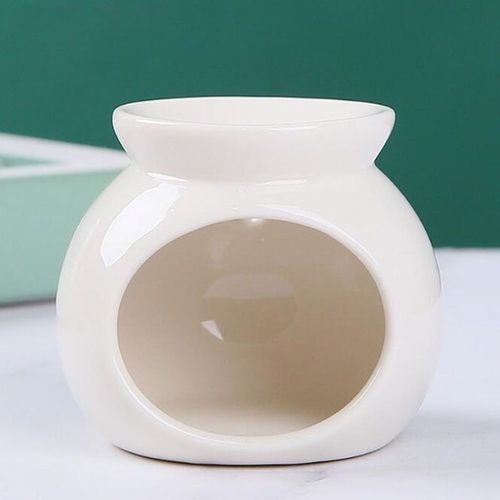 Mini Bougeoir en Porcelaine pour Décoration de Maison, Brûleur d'Huile Essentielle, Document Solide, Encensoir de sexuellement en Céramique, Salon