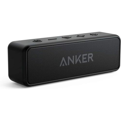Hamiltion-Enceinte Bluetooth Portable, Soundcore 2 Haut Parleur Sans Fil Avec Basses Puissantes, Autonomie De 24 Heures, Porté De 20 M, Étanche Waterproof Ipx7 Et Microphone Intégré-Noir