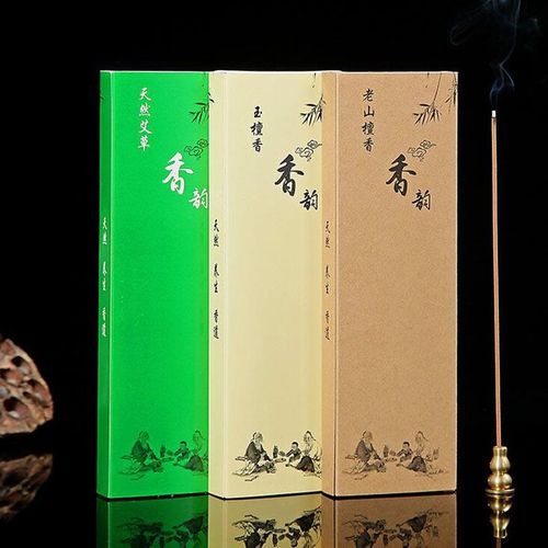 Laoshan ? bâton d'encens en bois de santal, parfum d'absinthe de bouddha, produit d'intérieur, pour salon
