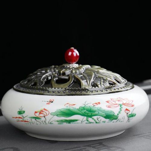 Encensoir à motif Floral en bois de santal, brûleur de grande taille pour aromathérapie, pour usage intérieur, décoration de la maison