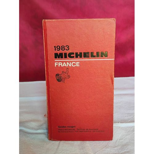 Guide Michelin Année 1983