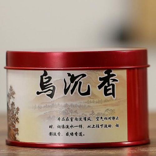 Encens en bois de santal, 24 bobines/boîte, 4 heures, pot en fer, arôme d'absinthe, lavande, pour salon intérieur, produit parfumé