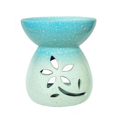 Brûleur d'arôme en porcelaine fait à la main, grande capacité, huile essentielle, encensoir de parfum pour intérieur, fourniture de salon, décoration de maison