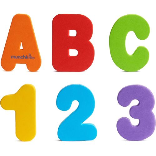 Lettres & Nombres de Bain Bébé Learn | Jouets de Bain Sans Désordre & Jouets de Douche | Se Colle sur les Carrelages et la Porcelaine | Jouet Créatif pour Tout-Petits