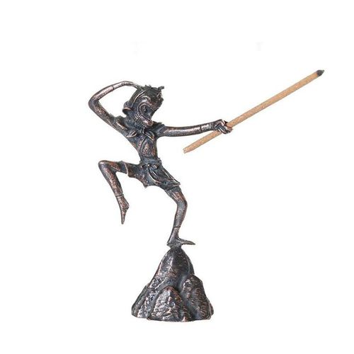 Porte-encens créatif en métal, grande sauge, brûleur d'arômes d'intérieur, Base d'encens en bois de santal, Mini décoration de salon pour la maison