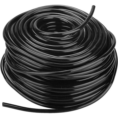 Tuyau d'Irrigation, PVC 4 / 6mm Micro Flexible Tuyau pour l'arrosage de Jardin de Pelouse d'agriculture Industrielle(50M)