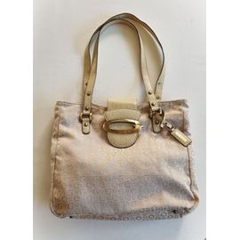 Sac Guess by Marciano toile monogram beige et cuir