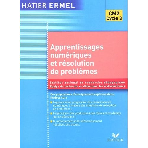 Apprentissages Numériques Et Résolution De Problèmes Cm2