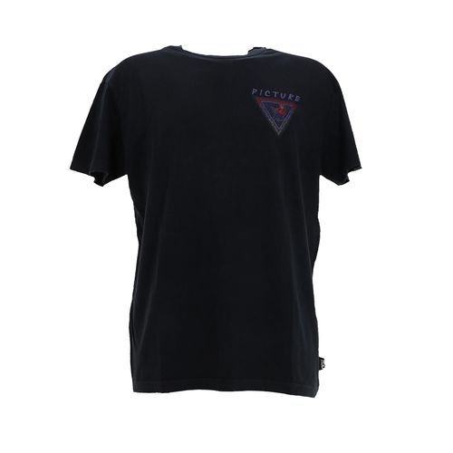 Tee Shirt Manches Courtes Picture Chilanko Tee Black Washed Noir Xl