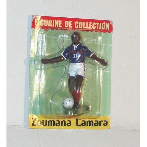 Figurines Football Starlux Equipe De France 1998 Zoumana Camara En Plomb Atlas