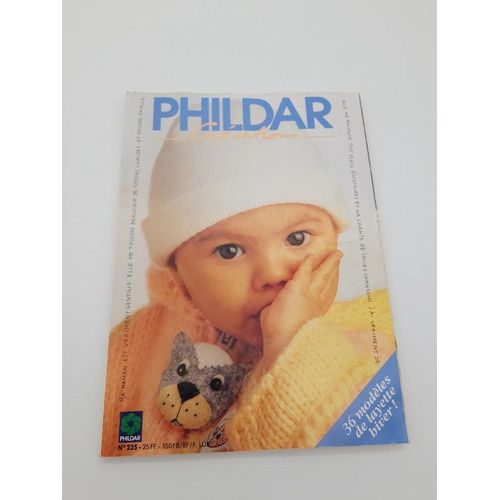 Magazine / Catalogue De Tricot Phildar Mailles Layette N°235