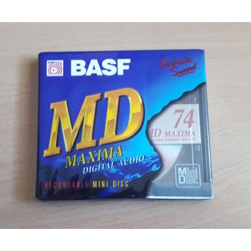 Mini Disque Enregistrable Basf Md Maxima 74 Vierge (Scellé) 4009993102629 - 4 009993 102629
