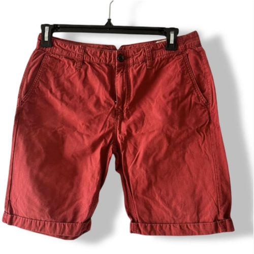 &#X1f4ab Splendide Bermuda Short Rouge Kaporal Homme Taille S/M (30) Taille 38/ 40 Cm À Plat Chino