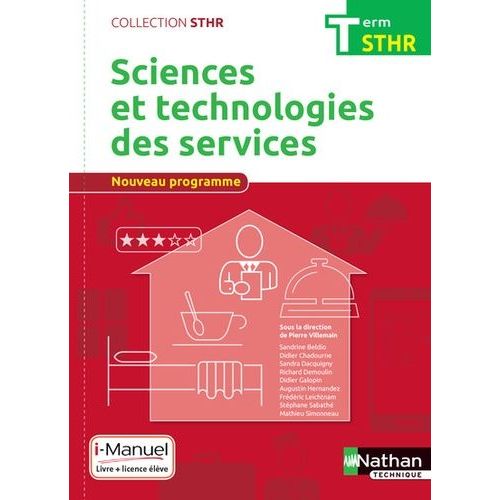 Sciences Et Technologies Des Services Tle Sthr