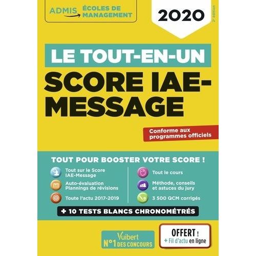 Le Tout-En-Un Score Iae-Message