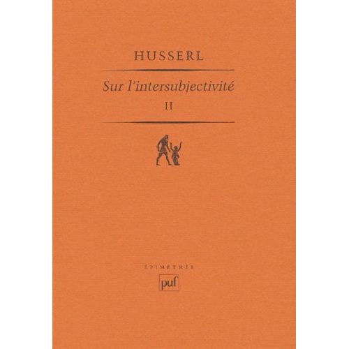 Sur L'intersubjectivité - Tome 2